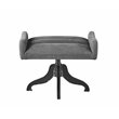 Tommy Hilfiger Helios Swivel Footstool in Gray